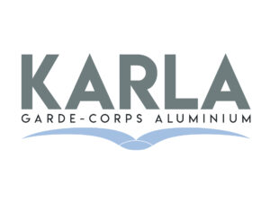 karla logo garde corps aluminium