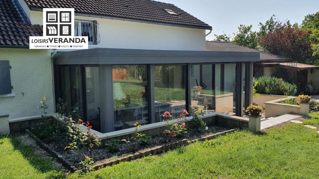 veranda contemporaine mazerolles