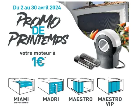 promo porte garage 